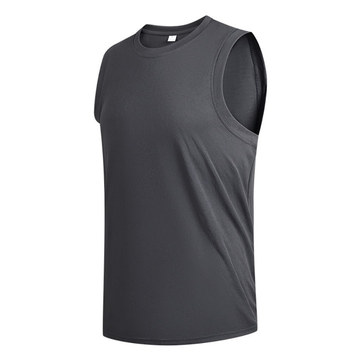 2025%20T-shirt%20sport%208xlm%20casual%20vest%20sleeveless%20new%20mens%20plus%20size%20breathable%20ice%20silk%20fast%20dry%20crew%20neck%20running%20fitness%EF%BC%8Dsummer%20-%20Image%205