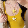 Fashion Summer String Haihai Star Pendant Necklace For Women Girls Seaside Vacation Jewelry Accessories Birthday Gifts Sunlight Super Store. 