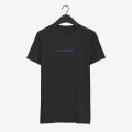 Word printed Black Premium T-Shirt. 