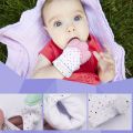 Baby Newborn Teething Silicone Mittens Gloves Teether Anti Scratch Dental Care. 