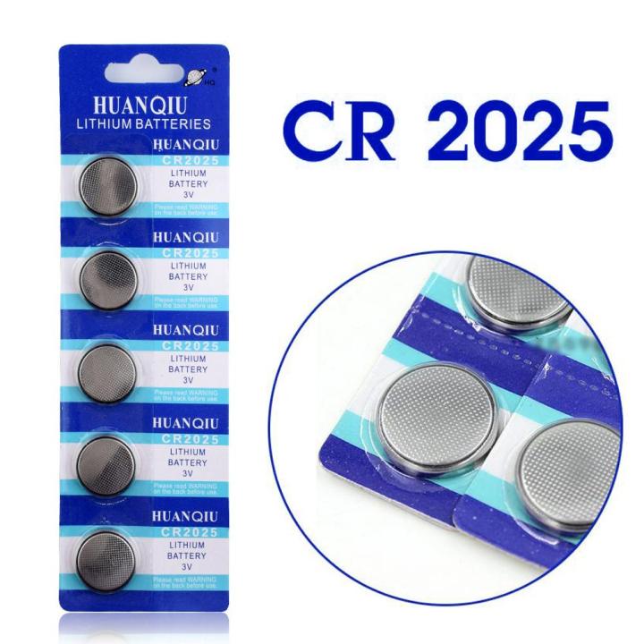 CR2025  3V Lithium Coin Cell Battery 5pcs