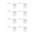 Practical Wall Mounted Hat Storage Rack Simple Modern Hat Hook Plastic Decorative Hook Closet Door. 