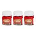 Camel Red Fabrica Acrylic Colors Set Of 3. 