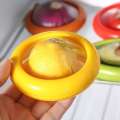 4Pcs Silicone Fresh Stretch Pod Reusable and Vegetable Fruit Storage Containers for Fridge. 