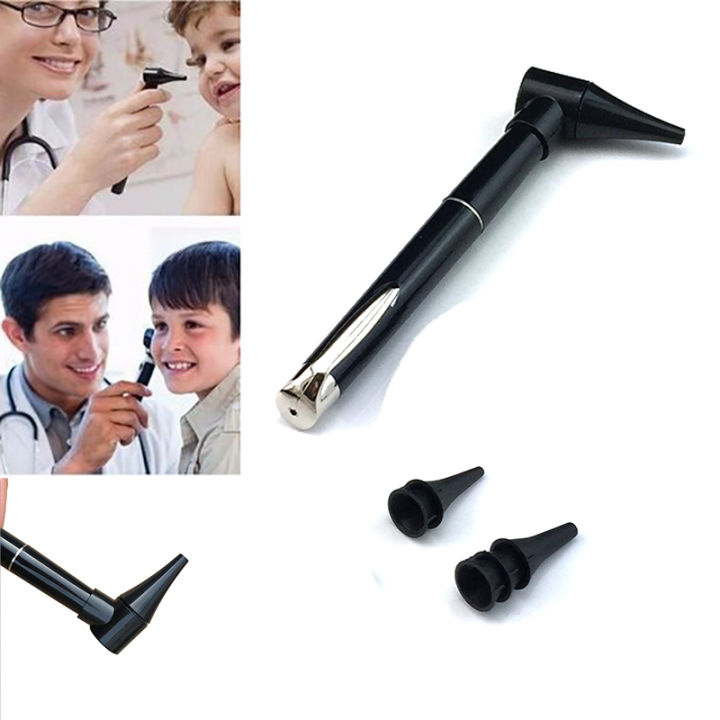 Medical%20Otoscope%20Medical%20Ear%20Otoscope%20Ophthalmoscope%20Medical%20Ear%20Light%20Ear%20Magnifier%20Ear%20Cleaner%20Black%20Pen%20-%20Image%203
