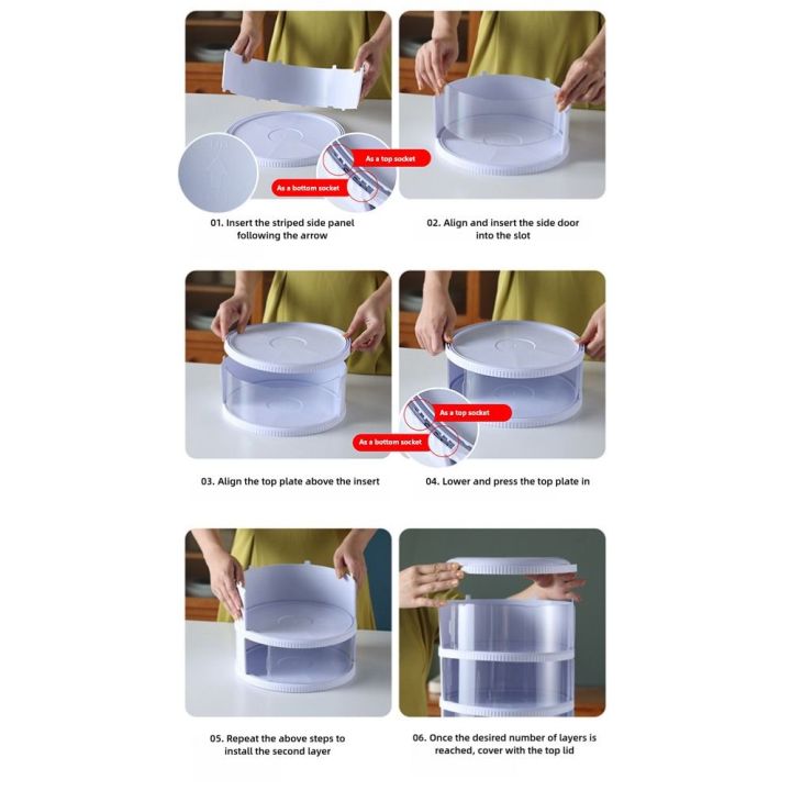 Multifunctional%20Stackable%20Insulation%20Dish%20Cover%20Dust%20Bugs%20Transparent%20Food%20Keeper%20Anti%20Cross%20Flavor%20Multi%20Layer%20Food%20Cover%20for%20Dishes%20Storage%20-%20Image%204