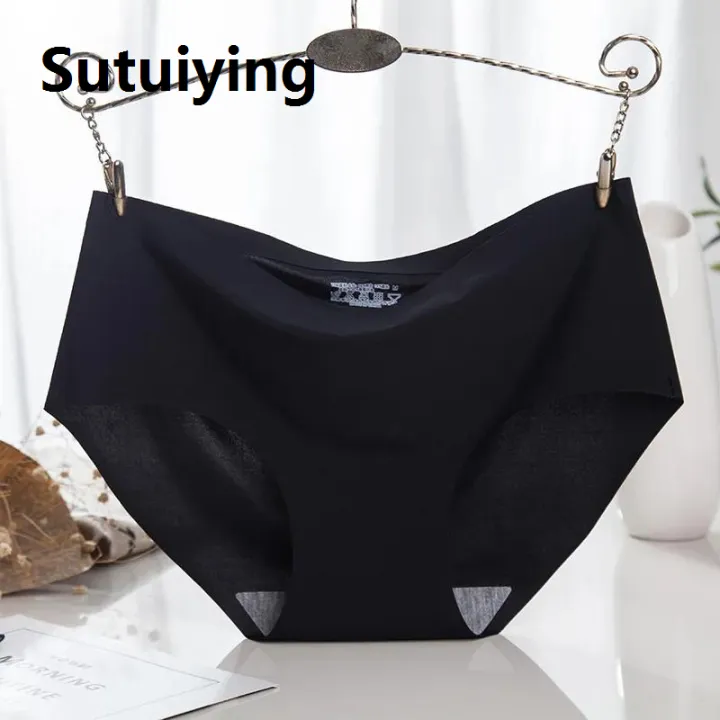 Sutuiying%201PC%20Women's%20Panties%20Ice%20Silk%20Underwear%20Seamless%20Lingerie%20For%20Women%20Mid%20Rise%20Female%20Lingerie%20Briefs%20Traceless%20Underpants%20-%20Image%207