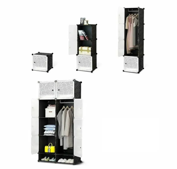 New%20Elegant%20Modular%20Wardrobe%20Closet%20Organizer%20with%20Transparent%20Storage%20Cubes%20and%20Adjustable%20Shelves%20-%20Image%203