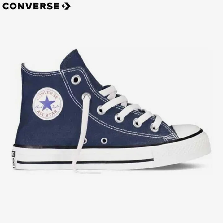 Converse%20%20Chuck%20Taylor%20All%20Star%20Blue%20Canvas%20Hi%20Shoes%20For%20Kids%203J233C%20-%20Image%202