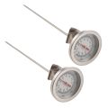 NANLIY 2X Thermometer Gauge Stainless Steel for Cooking Food 200 Celsius. 