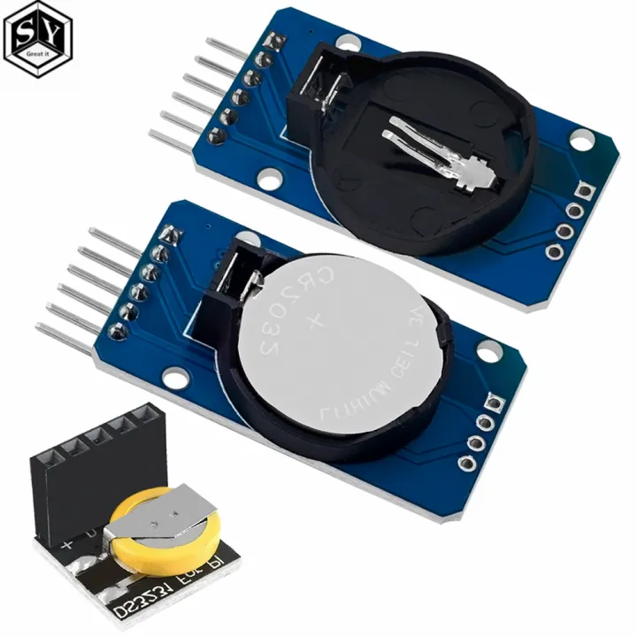 DS3231%20AT24C32%20IIC%20Module%20Precision%20Clock%20Module%20DS3231SN%20for%20Arduino%20Memory%20module%20-%20Image%202