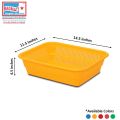 Bagmati Plastic Fruit & Vegetable Fancy Tray Basket – Large. 