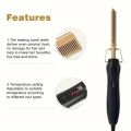 Straight curls, curly combs dry, straightening combs bangs, wet dual-use, straightener wand home electric combs. 