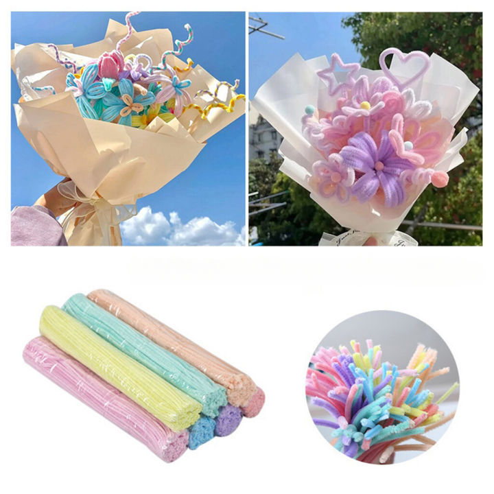 25%20Pcs%20%20Pipe%20Cleaners%20Rods%20Kids%20Craft%20Toy%20Fuzzy%20Wire%20Chenille%20Stems%20Twist%20Wire%20for%20DIY%20Flower%20Mix%20Rainbow%20Toy%20-%20Image%204