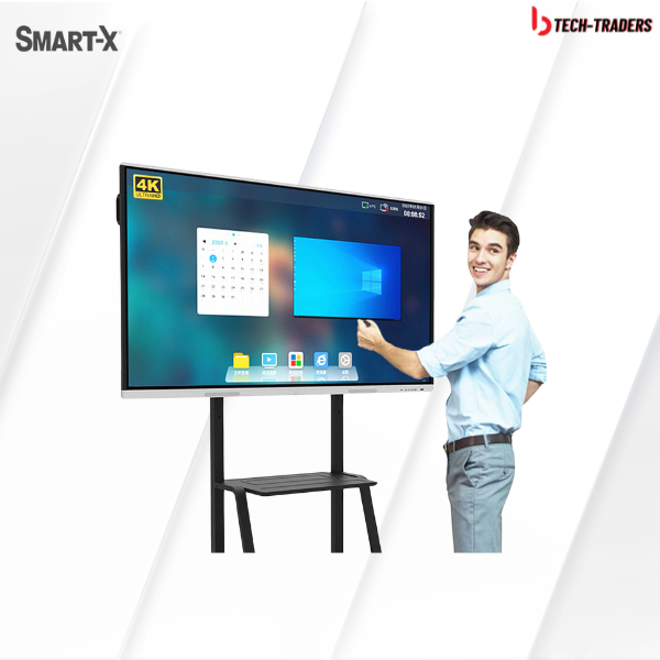 Smart%20Interactive%20Board%20(86%20inch,%204k%20resolution,%20Android%2013,%2013Mp%20camera)%20TROLLY%20STAND%20FREE%20-%20Image%202