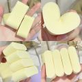 KEBETEME Korean Makeup Artist Makeup Sponge Powder Puff Rice Cake Shape Dry and Wet Combined Beauty Cosmetic Bevel Cut Makeup Sponge Tool. 
