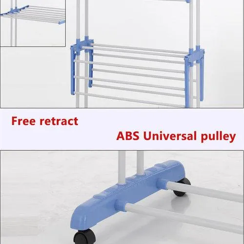 Multifunction%20Foldable%20Height%20Adjustable%20Cloth%20Drying%20Stand%203%20Layer%20-%20Image%205