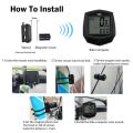 Cycling Computer Wired Type Bike Computer Rainproof LCD Screen Bicycle Computer. 