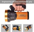 Bright LED Rechargeable Searchlight Lithium Battery Emergency Light. 