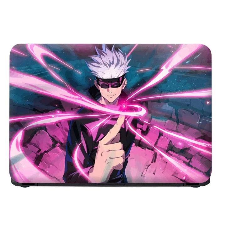 Pc Sticker Gojo Anime Satoru Gojo Jujutsu Kaisen Laptop Skin Decal Sticker 16in x 10 ...