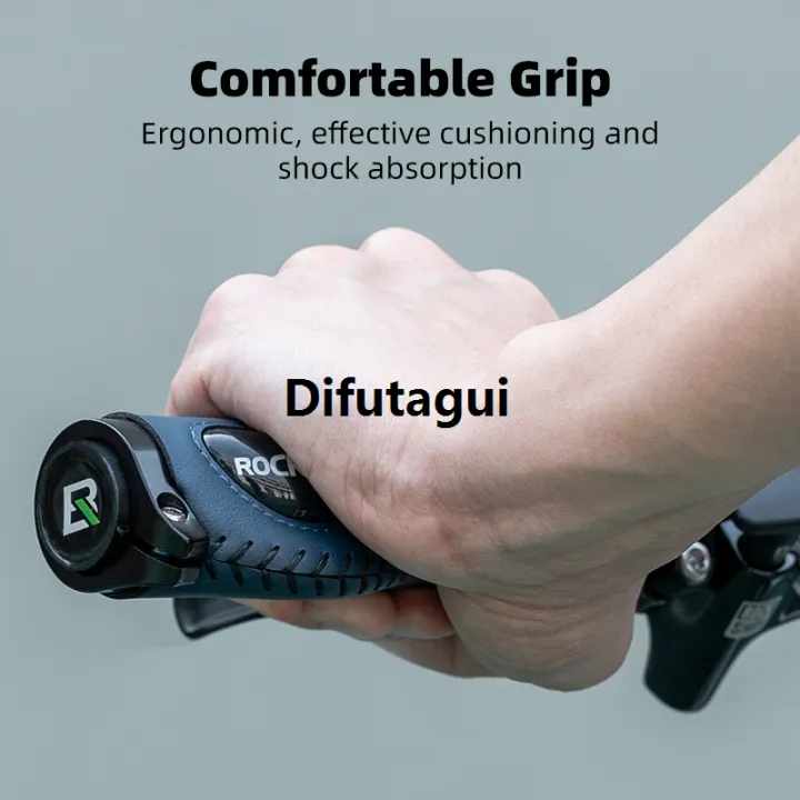 Difutagui%20ROCKBROS%20Bicycle%20handlebar%20grips%20Comfortable%20shock%20absorption%20Soft%20Special%20silicone%20filling%20leather%20Grips%20with%20lock%20rings%20Bike%20accessories%20-%20Image%204