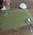 Set Of 6 Plastic Dining Table Mats - Table Placemats For Home And Dining Decor. 