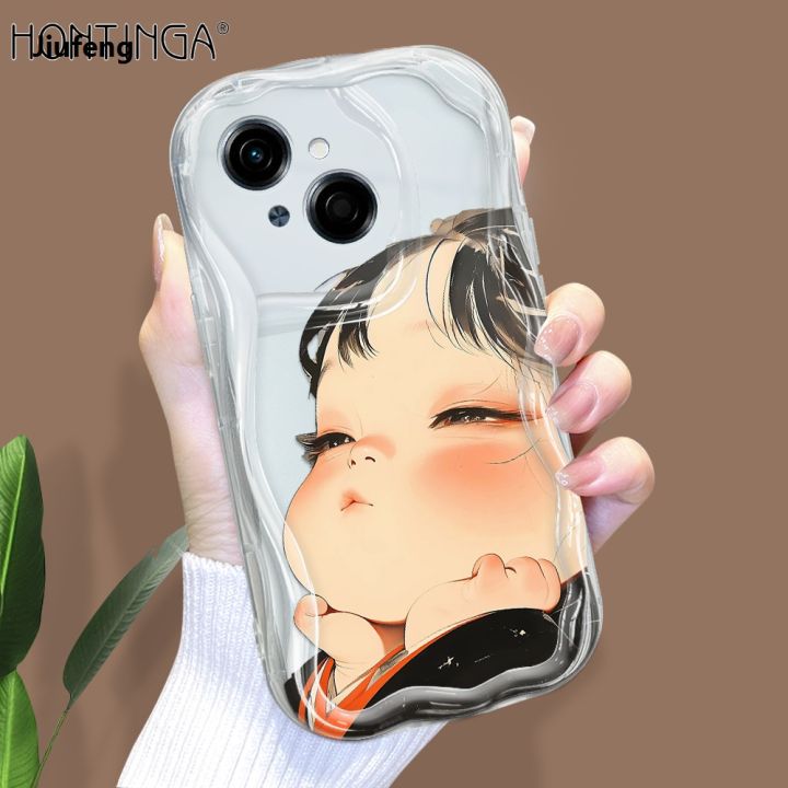 Jiufeng%20Hotinga%20for%20Tecno%20Spark%20Go%201%20Tecno%20Pop%209%204G%20Tecno%20Spark%20Go%202025%20Back%20Affordable%20Back%20Cover%20Cute%20Lovely%20Girl%20Texture%20Wavy%20Edge%20Soft%20Phone%20Case%20-%20Image%202