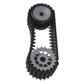 JINMY 2X SNT109 Go Kart Karting ATV UTV Track Electric Snowmobile SnowBlower Rubber Tracks Toy Car Accessories. 