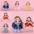 Chinese Ancient Style Doll Multiple Colors Ancient Dress Bjd Doll Hanfu Princess Little Princess 17cm Ancient Girl Doll Plastic Chinese Costume 17cm Hanfu Princess Dolls Girl Toys. 