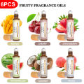 New Aromatherapy Oil, Aromatherapy Cherry 10ml-Aromatherapy Oil, Fruit, EUQEE6PCS Series Set, Coconut, Strawberry, Mango, Peach, Aromatherapy. 