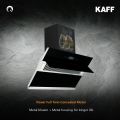 KAFF Chimney |  ALBURY DHC 90 | Filter-Less + Dry Heat Auto Clean Technology | Power Full Twin Concealed Moto | Front Black Glass. 