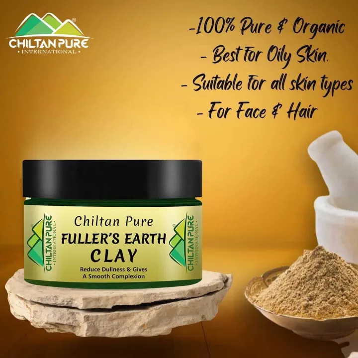 chiltanpure-Fuller’s Earth Clay – Acne Fighter Clay [Multani Mitti][For ...