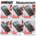 Difutagui Luxury Sutuiying ANENG AL01 Inductance Digital Multimeter 6000 Count True-RMS AC/DC Sales promotion Voltage Meter Current Tester Professional Electrician Tools. 