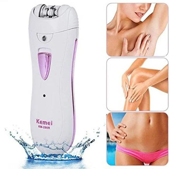 Kemei%20Km-290R%20Rechargeable%20Women%20Epilator%20Shaver%20-%20Image%204