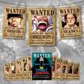 One Piece Wanted Poster Set Updated  (14 Pieces Premium Quality And Print). 
