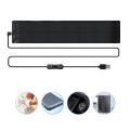 Decorative Programmable Bluetooth Control Car Ambient Light with Remote Control Flexible Strip Auto DIY Light Bar Cyberpunk RGB LED Car Scrolling Sign Car Display. 
