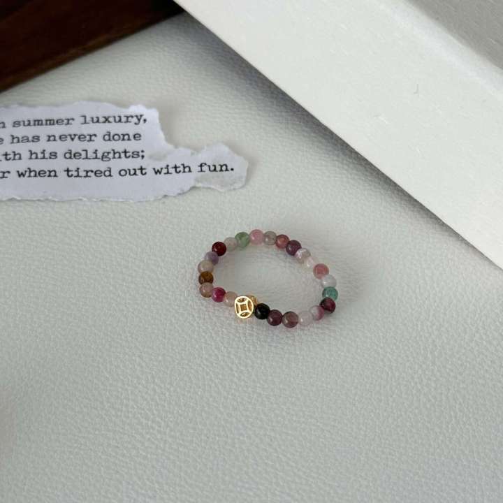 Collection%20S%20Sier%20Freshwater%20Pearl%20Index%20Finger%20Ring%20Colorful%20Tourmaline%20Black%20Onyx%20Elastic%20Cord%20Ins%20Korean%20Style%20Exquisite%20-%20Image%202