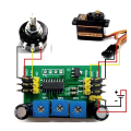 Servo Controller Servo Control Board Servo Tester Pulse Width Adjustable Potentiometer Controlled Servo. 