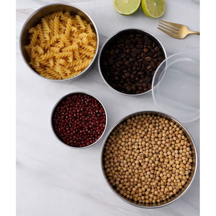 Spreeshop%205%20PCS%20Stainless%20Steel%20Food%20Container%20Sealed%20Crisper%20Storage%20Lunch%20Box%20Bowls%20with%20Lids%20Food%20Storage%20Box%20Lunch%20Box%20Bowl%20-%20Image%202