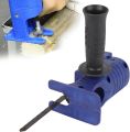 Protable Reciprocating Saw Adapter, Electric Drill Modified Tool Attachment with Ergonomic Handle for Wood and Metal Cutting. 