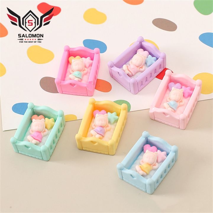 Miniature%20Baby%20Bed%20Cartoon%20Realistic%20Plastic%20Doll%20House%20Ornament%20Baby%20Doll%20Crib%20for%20Children%20-%20Image%203