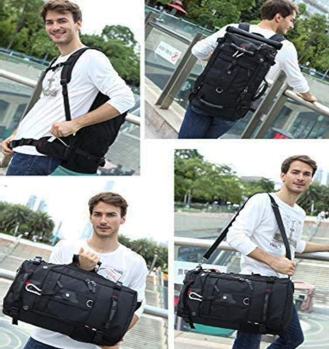 Bag%20Travel%20Carry-on%20Superior%20Quality%20Multifunctional%20KAKA%20Convertible%20Duffle%20Durable%20Backpack%20-%20Image%204