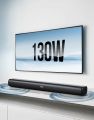 Mivi Fort R130 With 2 Inbuilt Subwoofers 130W Bluetooth Soundbar Speaker | 1 year warranty  |  One Remote Control  |  Made in India  |. 