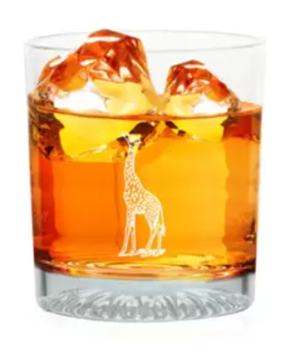 Set of 6 Whiskey Glasses - Crystal Glass Tumblers, Stylish, Premium Quality  for Whiskey, Bourbon & Scotch!