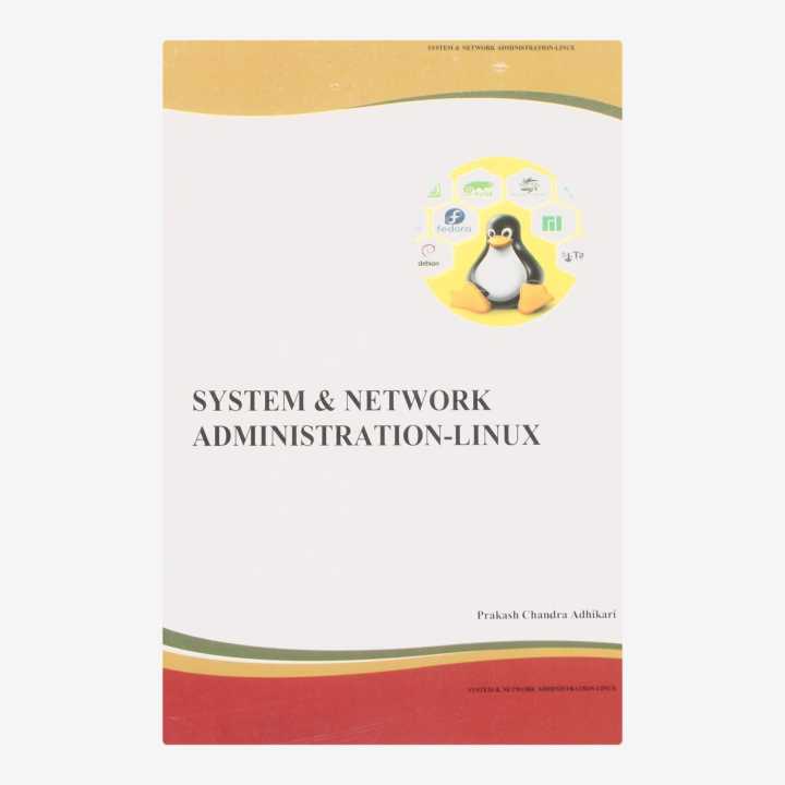 System And Network Adminstration- Linux college Book