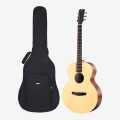 Enya EMX0 36inch Acoustic HPL Spruce and HPL Koa Travel guitar with Gig Bag. 