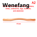 Wenefang 1Pc Gua Sha Massage Stick Natural Wood Bamboo Stick for Massage Gouache Wooden Neck Shoulder Back Muscle Relaxing Massager. 