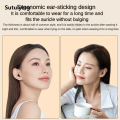 Sutuiying Mini sleep wireless headset 5.3 chip smart digital display with Profesional microphone HD call super subwoofer for Android IOS phones. 