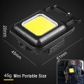 Mini Led Flashlight COB Mini LED Work Light Clip,Magnetic,Portable Pocket Light for Camping Hiking Travel. 
