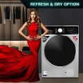 IFB Laundrimagic 3-in-1 8.5/6.5/2.5 Kg Inverter Front Load Washer Dryer Refresh (Executive ZXS, Silver). 